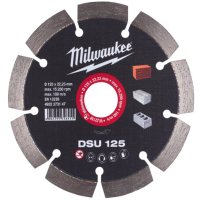 Круг відрізний Milwaukee алмазний DSU 125, 125мм (4932373147)