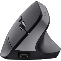 Мишка Trust Bayo+ Ergonomic Wireless/Bluetooth Black (25146)