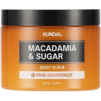 Скраб для тіла Kundal Macadamia&Sugar Body Scrub Pink Grapefruit 550 г (8809568749039)