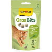 Ласощі для котів GimCat таблетки з травою 40 г (4002064417653)