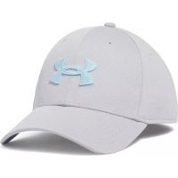 Кепка Under Armour UA Men's UA Blitzing сірий/блакитний 1376700-011 L/XL (197779674706)