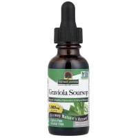 Вітамінно-мінеральний комплекс Nature's Answer Гравіола саусеп, 1000 мг, Graviola Soursop, 30 мл (NTA01197)