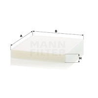 Фільтр салону Mann CU26021