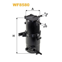 Фільтр паливний Wixfiltron WF8580