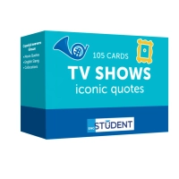 Навчальний набір English Student Картки для вивчення англійської мови TV Shows. Iconic Quotes (укр.) (591226004)