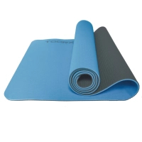Килимок для йоги Toorx Professional TPE 183 х 60 х 0,6 см Azzurro/Antracite (MAT-183) (931141)