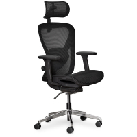 Офісне крісло Mealux Q1 Air Black (HF-Q1 M/B)