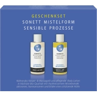 Набір косметики Sonett Органічний подарунковий набір Лавандовий ладан Для тіла та масажу 2 x 50 мл (4007547771208)