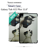 Чохол до планшета BeCover Smart Case Samsung Galaxy Tab A11 Plus SM-X236B 11.0" Cat (714014)