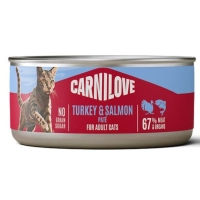 Паштет для котів Carnilove Turkey & Salmon 100 г (8595602582891)