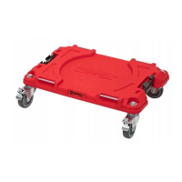 Візок вантажний QBRICK SYSTEM PRO Transport Platform, платформа на колесах, 20", 520*340*160, Red (SKRQTPPROCZEPG003)