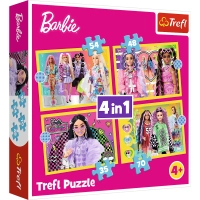 Пазл Trefl Barbie Веселий світ Барбі 4 в 1 (35, 48, 54, 70) (5900511346268)