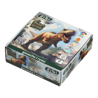 Гуашеві фарби ZiBi KIDS Line -2 DINO 9 кольорів х 20 мл (ZB.6629)
