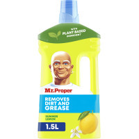 Засіб для миття підлоги Mr. Proper Чистота і блиск Лимон 1.5 л (5410076957484)