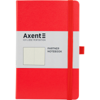 Книга записна Axent Partner 125х195 мм без лініюванням 96 аркушів Червона (8307-05-A)