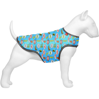 Курточка для тварин WAUDOG Clothes "Ліга Справедливості у блакитному" XS (502-4002)