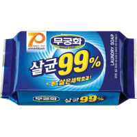 Мило для прання Mukunghwa 99% Sterilization Laundry Soap Антибактеріальне 230 г (8801173400350)