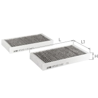 Фільтр салону ALPHA FILTER AF5163a-2