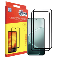 Скло захисне Dengos OPPO A6 Pro Black 2 pcs (DG-TG2P-94)