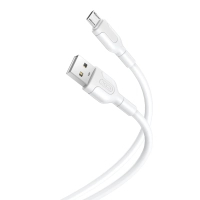 Дата кабель USB 2.0 AM to Micro 5P 1.0, 2A white XO (NB212-AM.white)