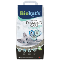 Наповнювач для туалету Biokat's Dimond Care Sensitive Classic бентонітовий 6 л (4002064613901)