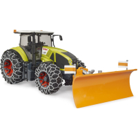 Масштабна модель автомобіля Bruder Трактор Claas Axion 950 для прибирання снігу (03018)