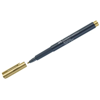 Маркер Faber-Castell металік для декору Metallics Marker Heart of gold, M (1,5 мм), колір золотий (30346)