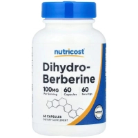 Вітамінно-мінеральний комплекс Nutricost Дигідроберберін, 100 мг, Dihydroberberine, 60 капсул (NCS57237)