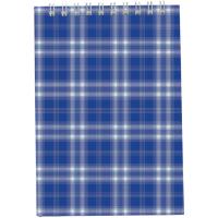 Блокнот Buromax spiral top, А6, 48sheets, square, blue (BM.2480-02)