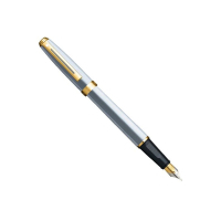 Ручка пір'яна Sheaffer PRELUDE Brushed Chrome GT  FP M (Sh342004)