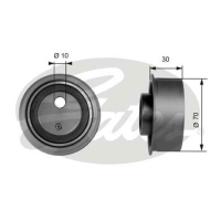 Ролик натягувача ременя Gates T41041