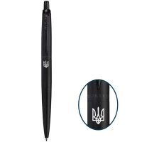 Ручка кулькова Parker JOTTER 17 XL UKRAINE Monochrome Black BT BP Тризуб (12432_TR)