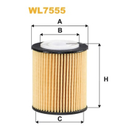 Фільтр масляний Wixfiltron WL7555