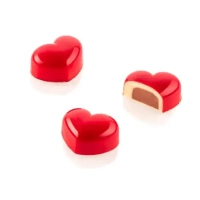 Форма для шоколаду Silikomart Kit Cuore 01 праліне 35x27 h17 мм 24х9,4 мл (CH020 - KIT CUORE 01)