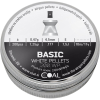 Пульки Coal Basic 4,5 мм 0,47 г 200 шт/уп (200WPB45)