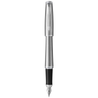 Ручка пір'яна Parker URBAN 17 Metro Metallic CT  FP M (30 312)