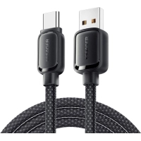 Дата кабель USB 2.0 AM to USB-C 1.0m 7A black Essager (EXCT-TD01-P)