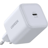 Зарядний пристрій Ugreen USB-C GaN 45W X524 white (65053)