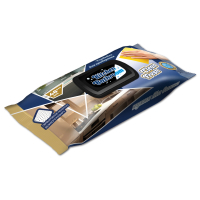 Серветки для прибирання Clean Fresh Вологі Для кухні та ванної кімнати 48 шт. (4820237500830)