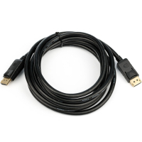 Кабель мультимедійний DisplayPort M to DisplayPort M 5.0m 8K/4K black Atcom (50121)