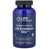 Вітамінно-мінеральний комплекс Life Extension Мультивітаміни для дітей, смак ягід, Children''s Formula, 120 (LEX-21991)