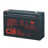Батарея до ДБЖ CSB GP6120F2 6V 12Ah (GP6120F2)