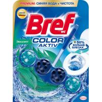 Туалетний блок Bref Кольорова вода Евкаліпт 50 г (9000101350708/9000101853087)