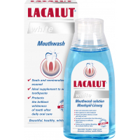 Ополіскувач для порожнини рота Lacalut white 300 мл (4016369666920)
