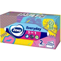 Серветки косметичні Zewa Everyday 100 шт. (7322540043464)