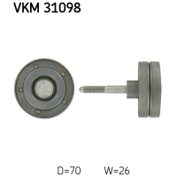 Ролик натягувача ременя SKF VKM 31098