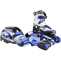 Роликові ковзани Action Zero Комплект Синій 26-29 (PW117CE308905/26-29)