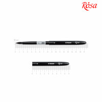 Пензлик для малювання Rosa Синтетика кругла, TRAVEL BRUSH, STREAM 158, № 4 (4823098530077)