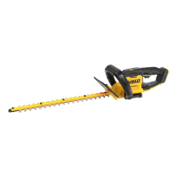 Кущоріз DeWALT акумуляторний, 18V, ніж 55 см, до 19 мм, (без АКБ та ЗУ) (DCMHT562N)