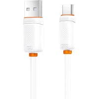 Дата кабель USB 2.0 AM to USB-C 1.0m 3A white XO (NB302-AC.white)